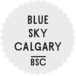 Blue Sky Calgary Badge - Best House Cleaning Services In Calgary